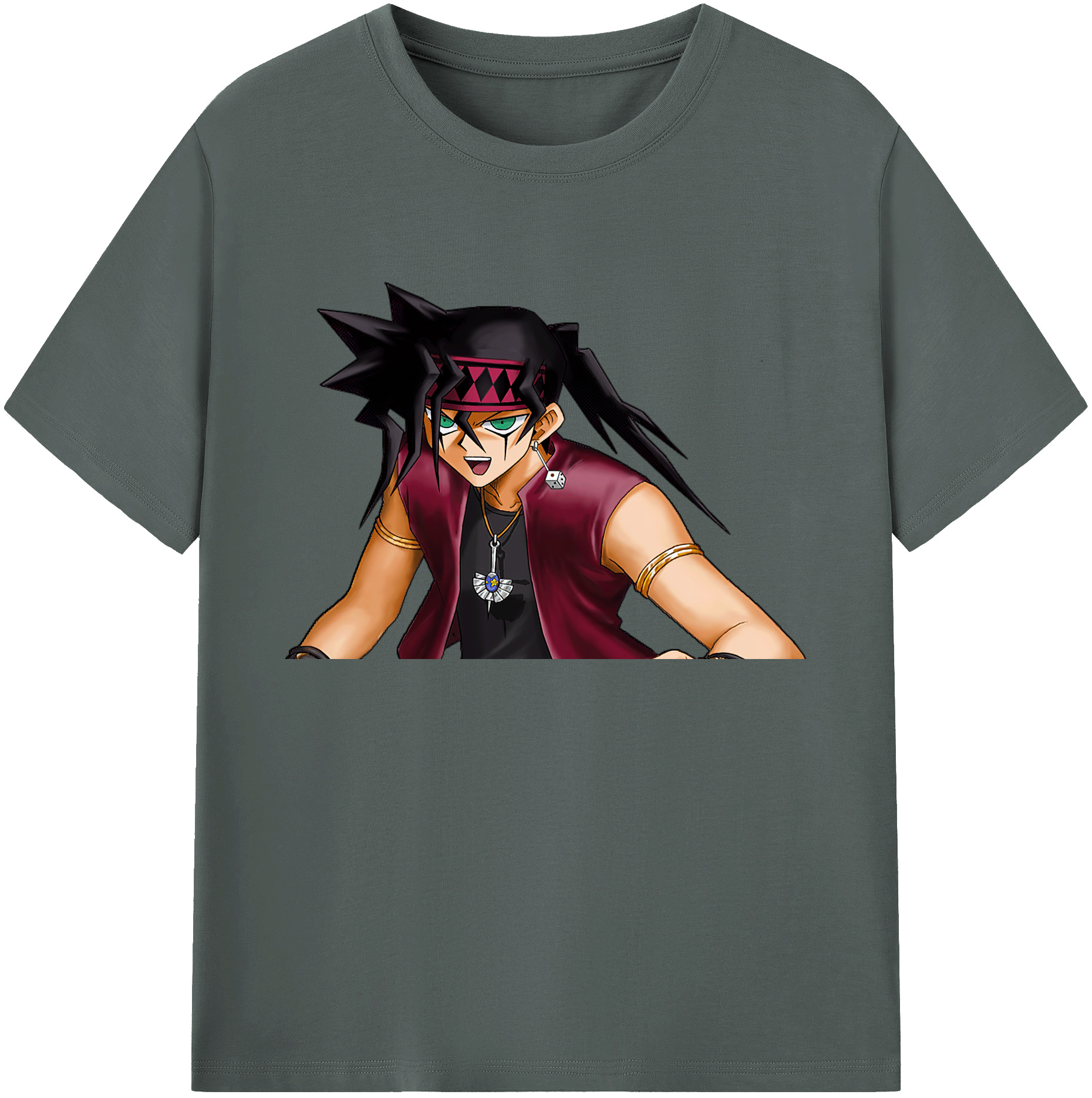 （画像用） 遊☆戯☆王 Yu-Gi-Oh! 綿100％ メンズ半袖Tシャツ｜肌触りやわらか＆通気性
